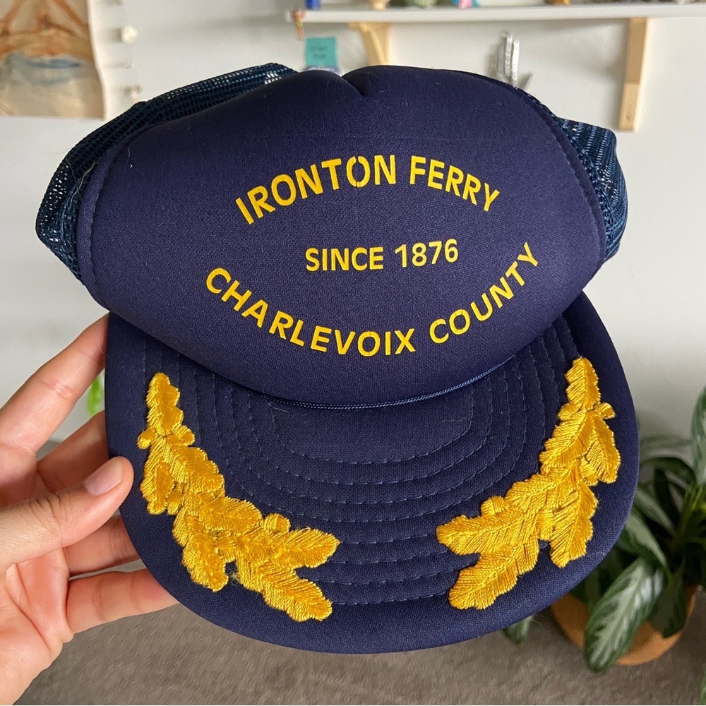 Navy Trucker Hat